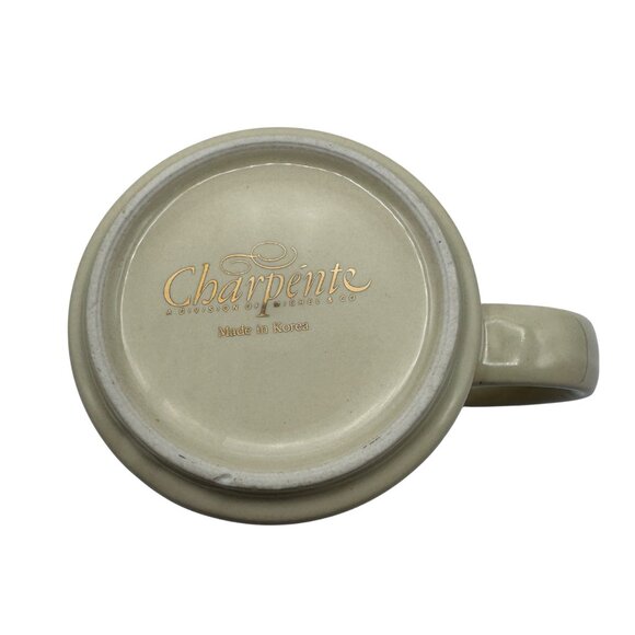 Charpente Holiday Ceramic Mug With JOY Design & Holly Accents - Picture 7 of 8